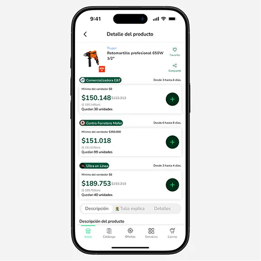 Tul Marketplace First Prototype